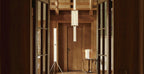 Hexagonal Glass Pendant Lamp by Bling Lighting Studio