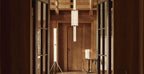 Hexagonal Glass Pendant Lamp by Bling Lighting Studio