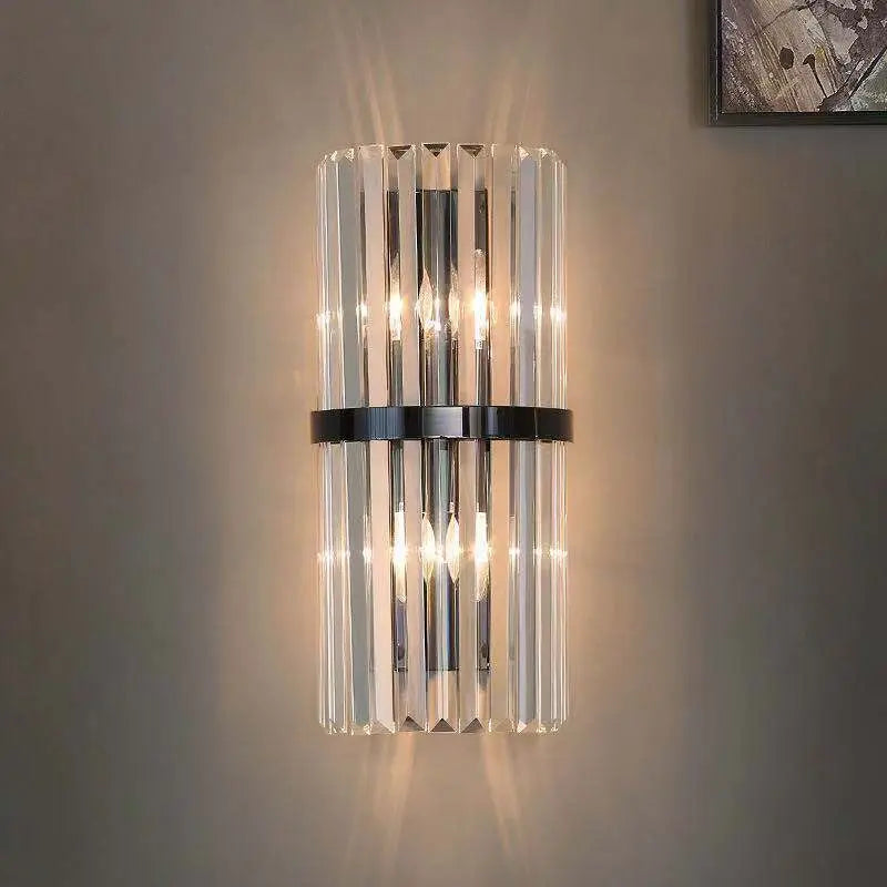 Hilda Crystal Wall Sconce Lighting - Bling Lighting Studio