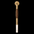 Horsehair Solid Brass Sconce 32''H