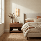 Husk Alabaster Wall Sconce by Bling Lighting Studio
