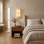 Husk Alabaster Wall Sconce by Bling Lighting Studio