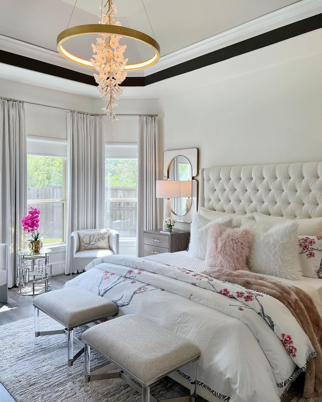 Modern Art Design Vertical Flower Chandelier for Low-ceiling by Bling Lighting Studio