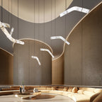Infinity Alabaster Pendant Lamp by Bling Lighting Studio