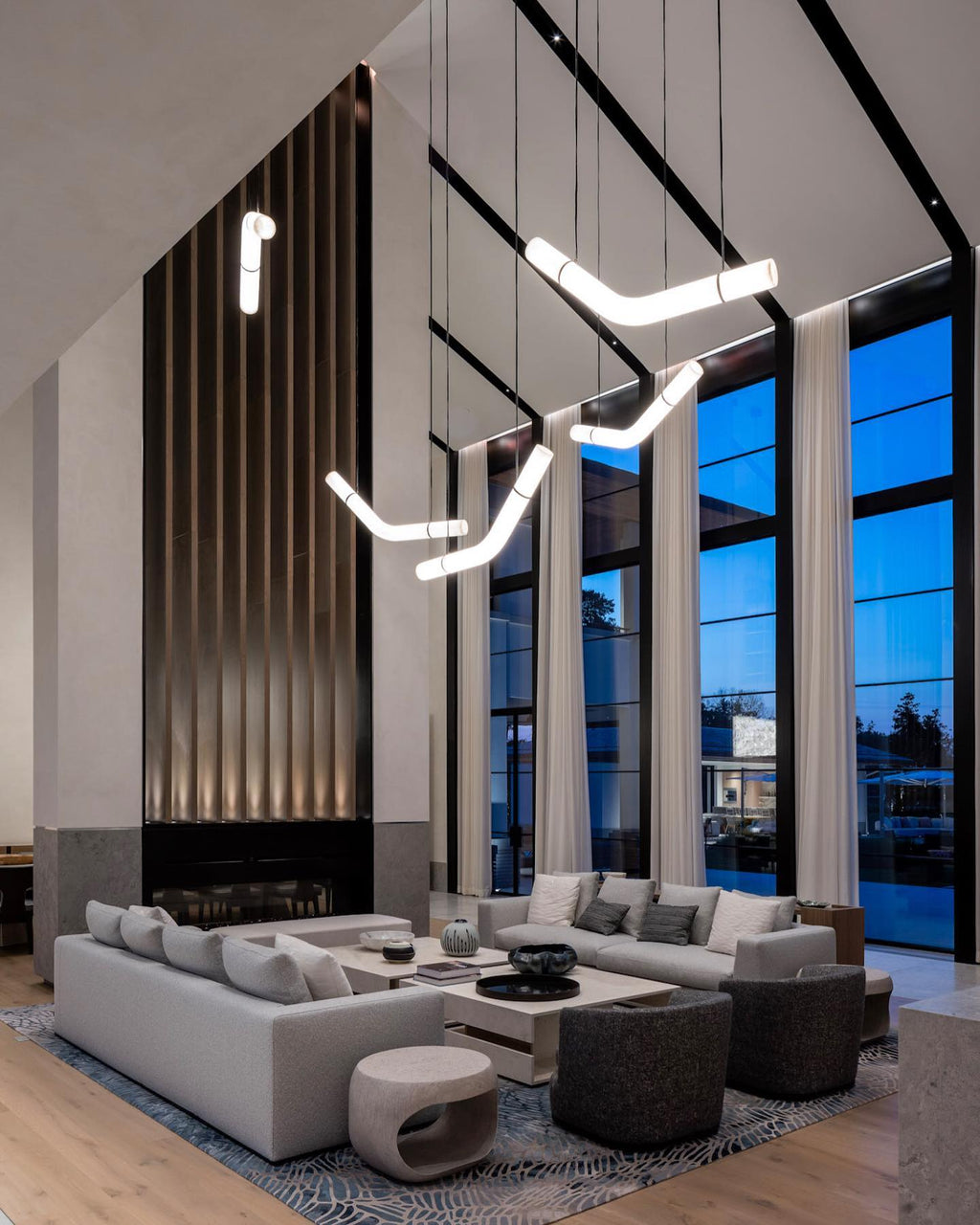 Infinity Alabaster Pendant Lamp by Bling Lighting Studio