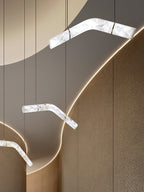 Infinity Alabaster Pendant Lamp by Bling Lighting Studio