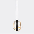 Ardin Textured Glass Pendant Lamp by Bling Lighting Studio