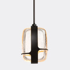 Ardin Textured Glass Pendant Lamp by Bling Lighting Studio