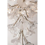 Modern Art Design Vertical Flower Chandelier for Low-ceiling by Bling Lighting Studio