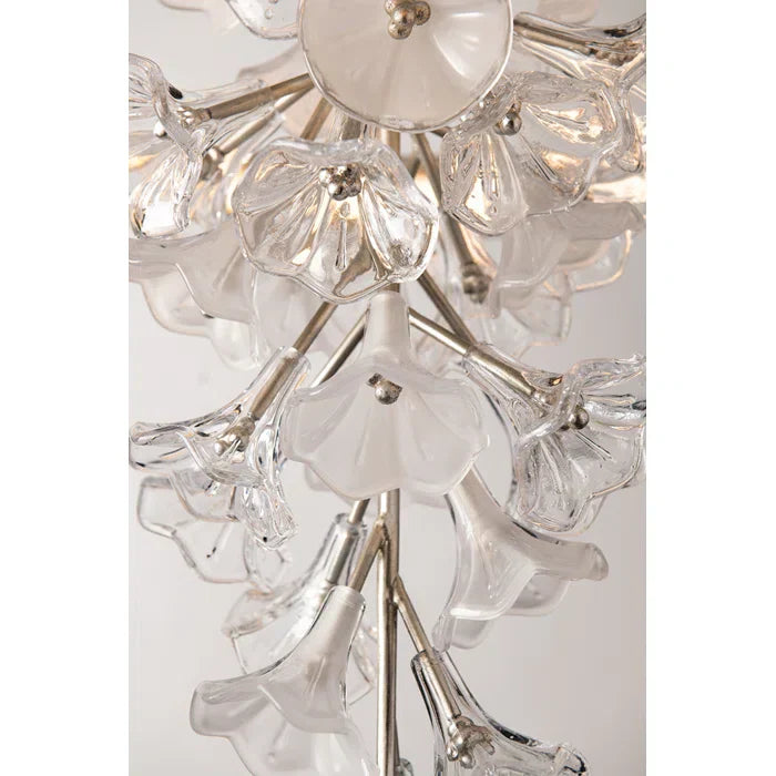 Modern Art Design Vertical Flower Chandelier for Low-ceiling by Bling Lighting Studio