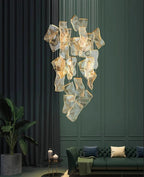 Jonas Postmodern Style Staircase Pendant Chandelier Light for high ceiling staircase and foyer lighting