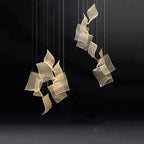 Jonas Postmodern Style Staircase Pendant Chandelier Light for high ceiling staircase and foyer lighting
