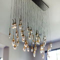 Modern Creative Seed Crystal Chandelier for Dining Room by Bling Lighting Studio