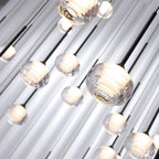Kely Drop Stairwell Pendant Light for high ceiling staircase and foyer lighting
