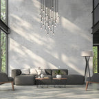 Kely Drop Stairwell Pendant Light for high ceiling staircase and foyer lighting