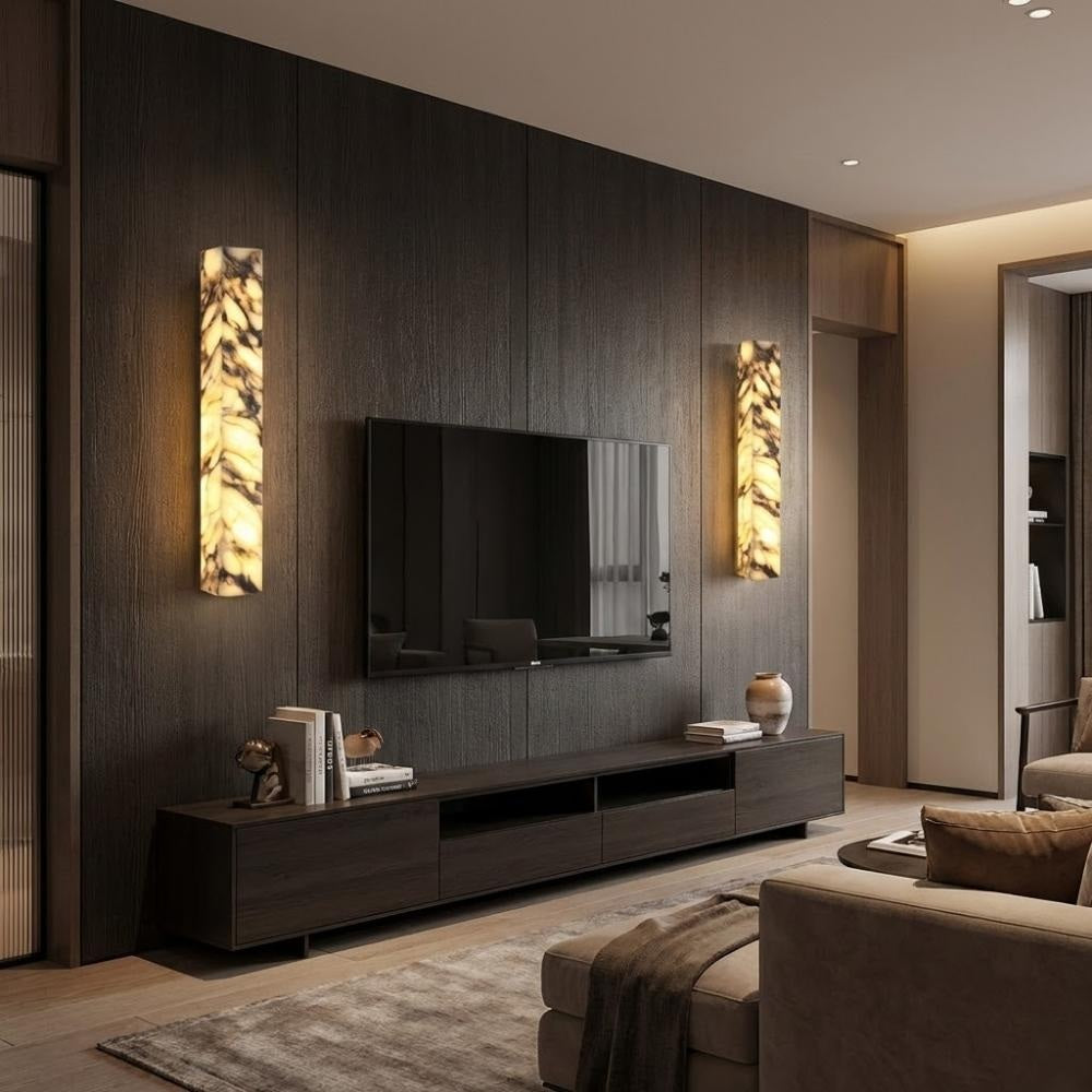 Kesty Modern Marble Wall Sconce - Bling Lighting Studio