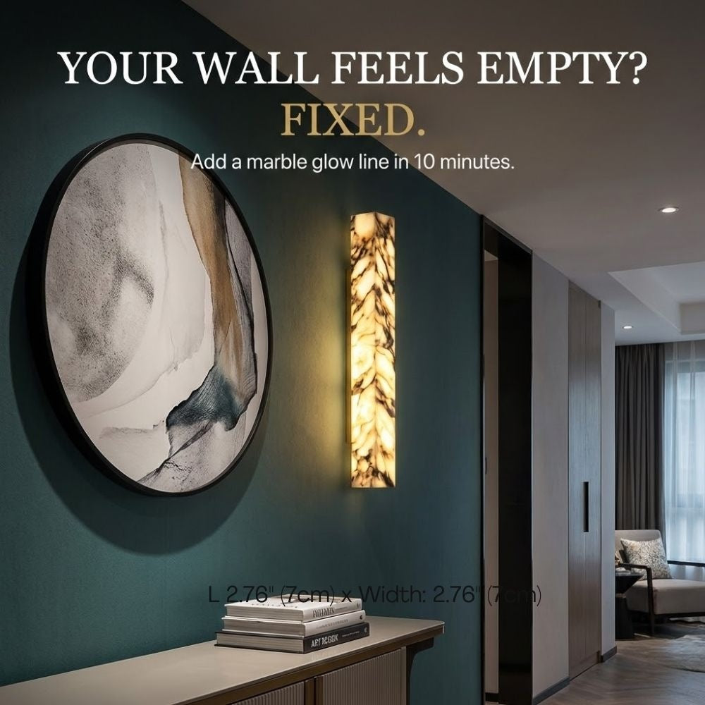 Kesty Modern Marble Wall Sconce - Bling Lighting Studio