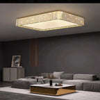 Lark Crystal Flush Mount Chandelier - Bling Lighting Studio