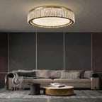 Lark Crystal Flush Mount Chandelier - Bling Lighting Studio