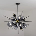 Laura Black Bubble Sputnik Chandelier - Bling Lighting Studio