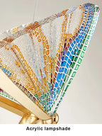 Led Butterfly Pendant Lights for high ceiling staircase and foyer lighting