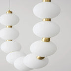 Lexi Modern Acrylic Orb Chandelier for high ceiling staircase and foyer lighting