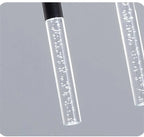 Lum Modern Black Foyer Chandelier For High Ceiling for high ceiling staircase and foyer lighting