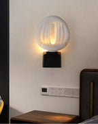 Lumen Rift Alabaster Wall Lamp by Bling Lighting Studio