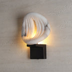 Lumen Rift Alabaster Wall Lamp by Bling Lighting Studio