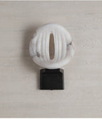 Lumen Rift Alabaster Wall Lamp by Bling Lighting Studio