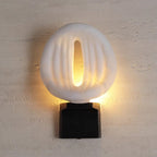 Lumen Rift Alabaster Wall Lamp by Bling Lighting Studio