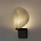 Lumen Rift Alabaster Wall Lamp by Bling Lighting Studio