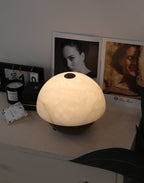 Luna Stone Mini Alabaster Table Lamp by Bling Lighting Studio