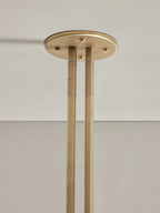 Lunaris Duo Alabaster Pendant Lamp by Bling Lighting Studio