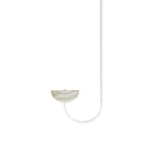 Lunaris Duo Alabaster Pendant Lamp by Bling Lighting Studio