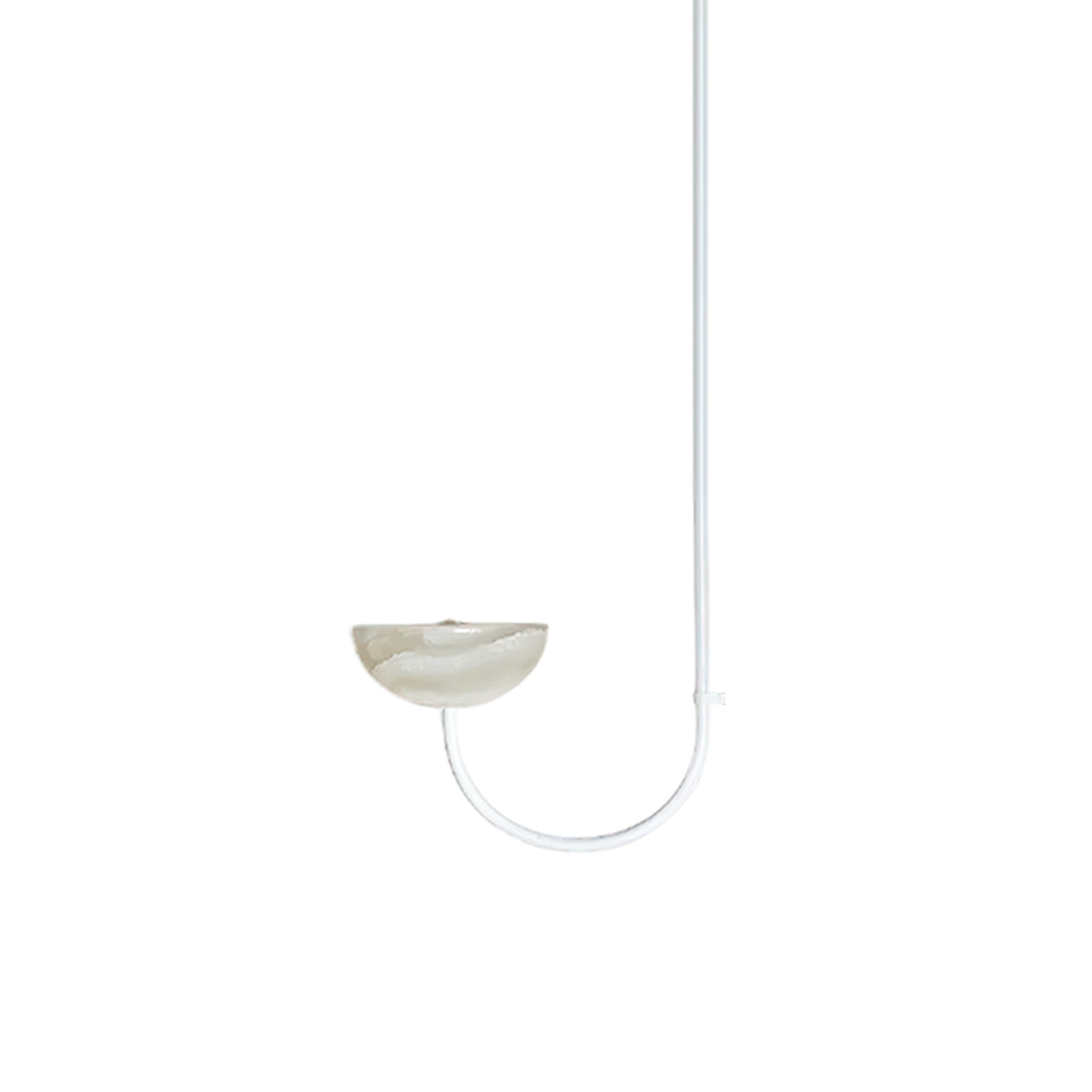 Lunaris Duo Alabaster Pendant Lamp by Bling Lighting Studio