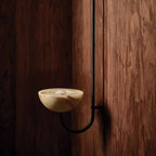 Lunaris Duo Alabaster Pendant Lamp by Bling Lighting Studio