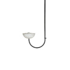 Lunaris Duo Alabaster Pendant Lamp by Bling Lighting Studio
