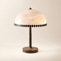 Lunarra Dome Alabaster Table Lamp by Bling Lighting Studio