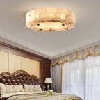 Luriel Alabaster Ceiling Light by Bling Lighting Studio