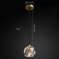 Luxury Faceted Crystal Cluster Chandelier by Bling Lighting Studio