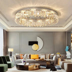 Lyla Crystal Flush Mount Ceiling Light - Bling Lighting Studio