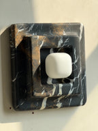 Marblume Square Marble Wall Lamp by Bling Lighting Studio