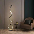 Marya LED Wavy Floor Lamp - Bling Lighting Studio