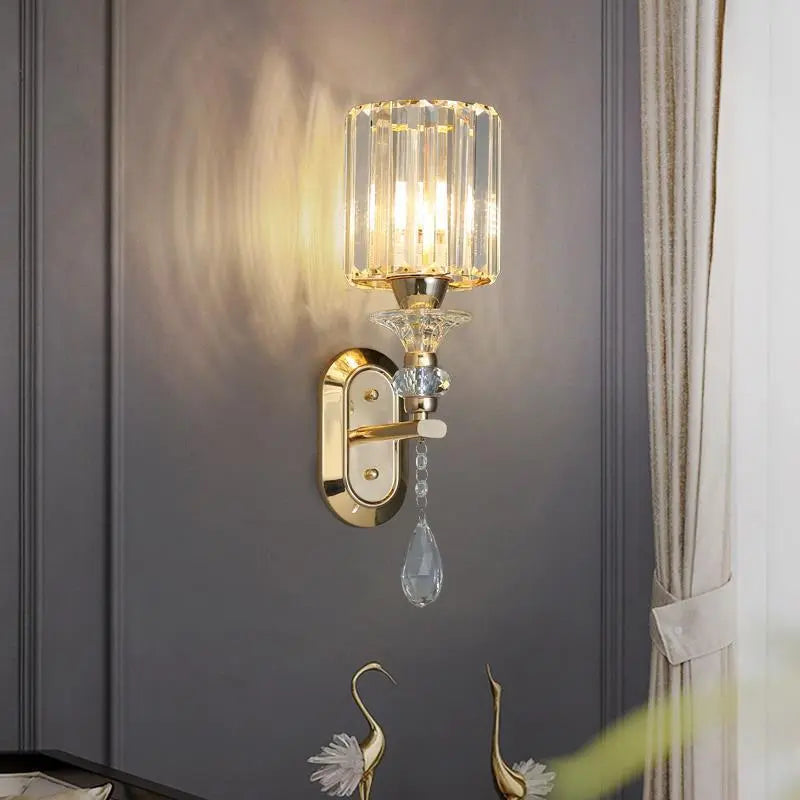 Mavis Wall Lights with Crystals - Bling Lighting Studio
