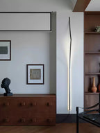 Minimalist Curving Ribbon LED Wall Sconce by Bling Lighting Studio