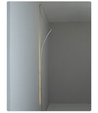 Minimalist Curving Ribbon LED Wall Sconce by Bling Lighting Studio