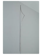 Minimalist Curving Ribbon LED Wall Sconce by Bling Lighting Studio