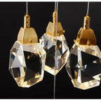 Modern Crystal Chandelier for High Ceiling Living Room for high ceiling staircase and foyer lighting