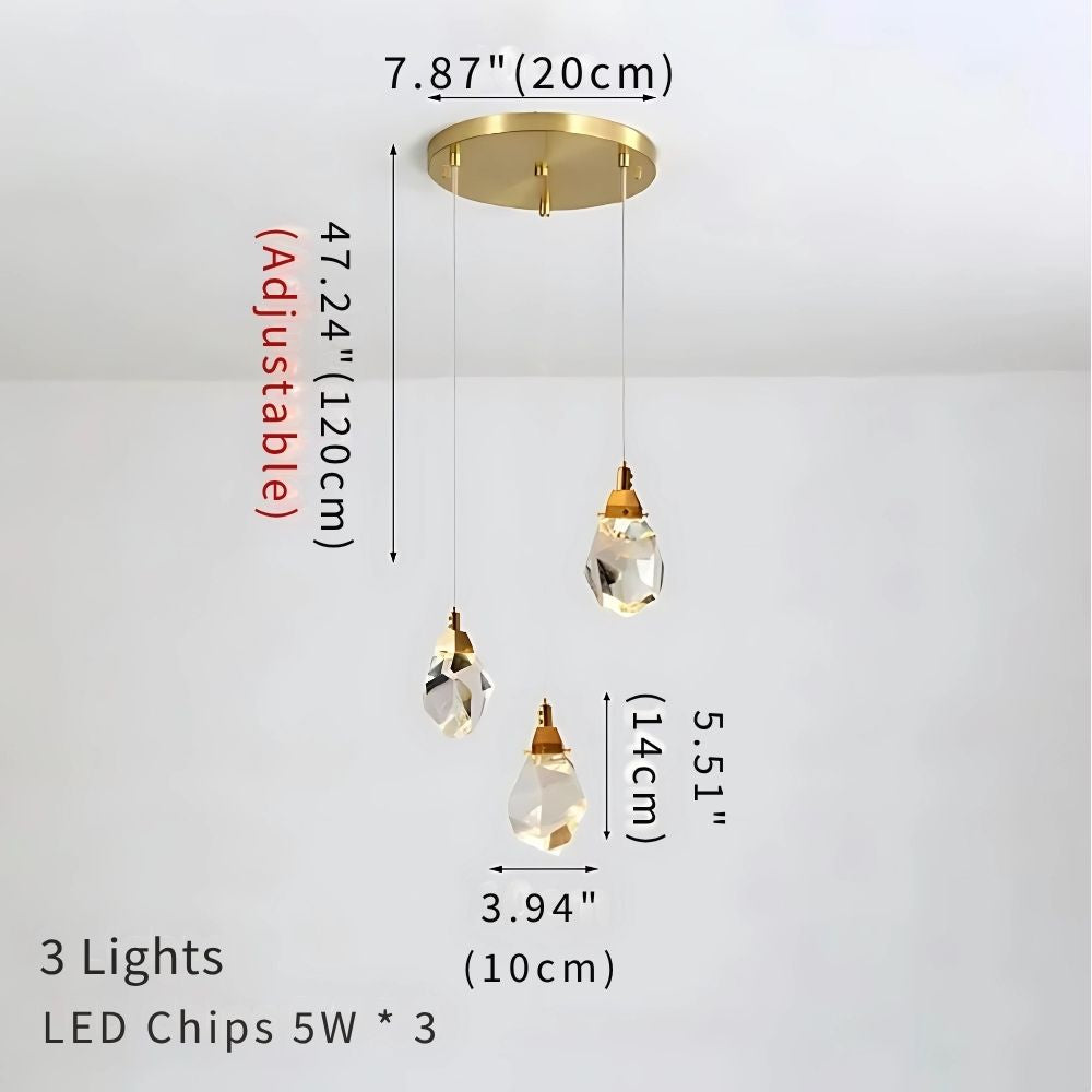 Modern Crystal Chandelier for High Ceiling Living Room for high ceiling staircase and foyer lighting